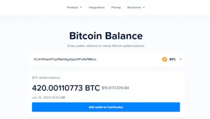 420 BTC Stolen Bitcoin Wallet